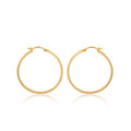 Matte Hoop Earrings