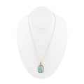 Credence Genuine Turquoise Pendant Necklace